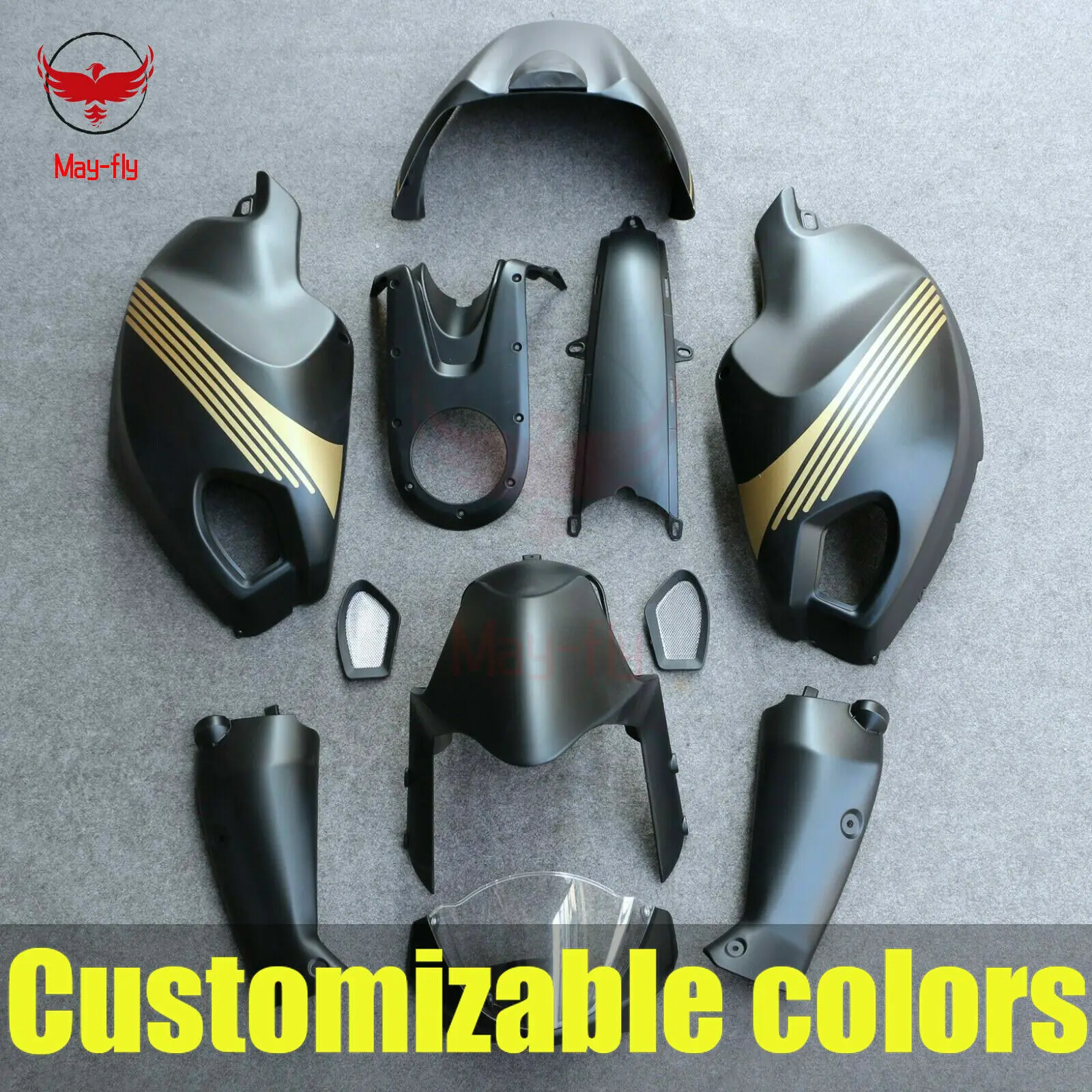 Fit For Ducati Monster 696 796 1100 1100S EVO Motorcycle Accessories Fairing Bodywork Panel Kit Set