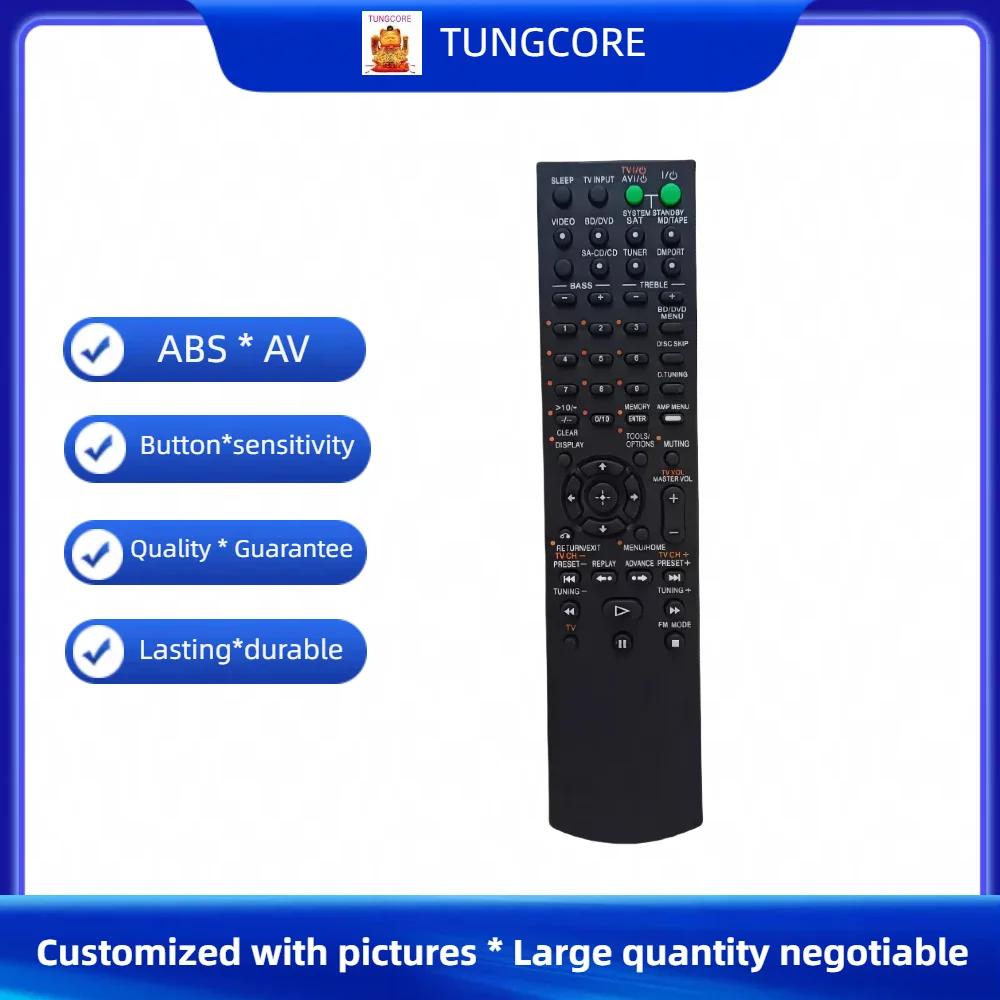 AV Remote Control For Sony RM-AAU019 RM-AAU025 STR-DH100 RM-AAU013 1-487-352-11 STRDH100 HT-SF2300 STR-KS2300  AV Receiver