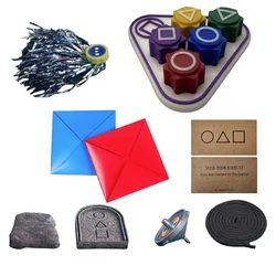 New Korean Traditional Play Game Gonggi Jack Stone Pebbles Set Include Stone Catching Game Korean Folk Game Gonggi Game DDAKJI