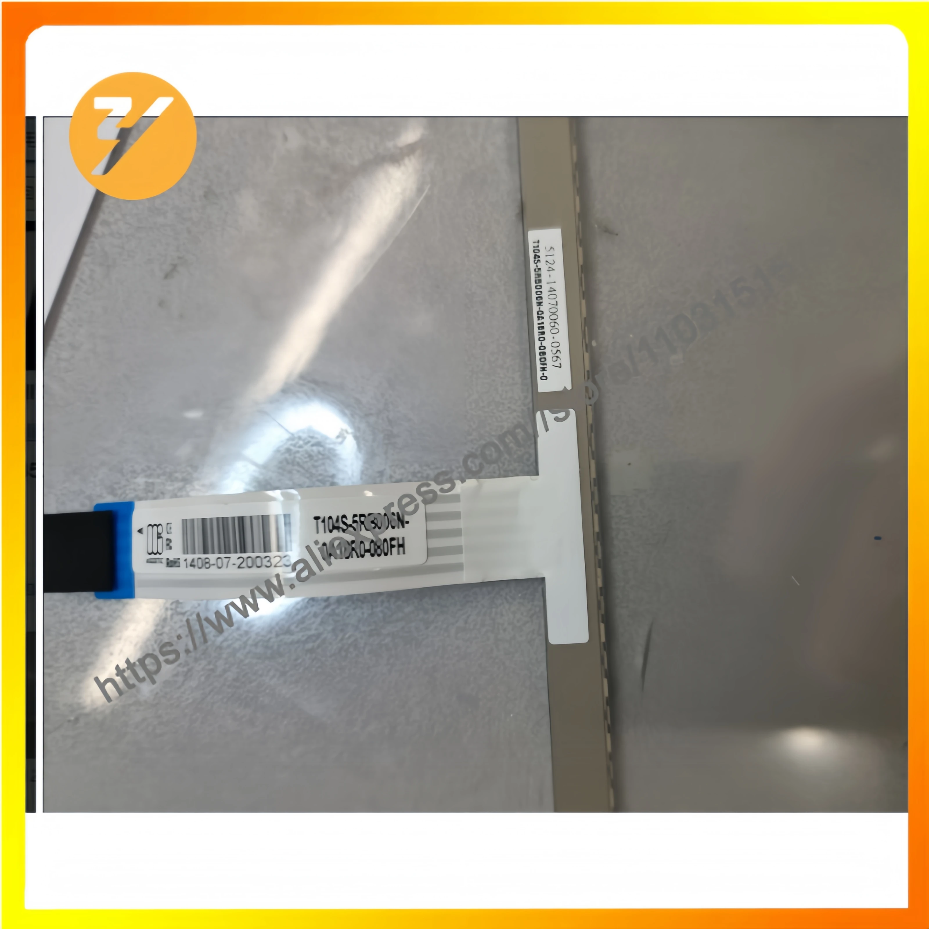 T104S-5RB006N-0A18R0-080FH New 10.4 inch Touch Screen Glass T104S-5RB006N-0A18R0-080FH Zhiyan supply