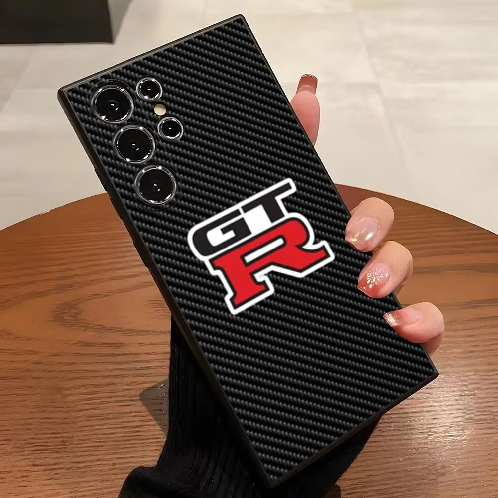 Racing GTR Sports Car Phone Case For Samsung S26 S24 Ultra S25 S23 Fe S22 S20 S21 A37 A17 A57 A54 A34 A53 A16 Back Cover