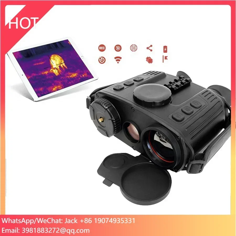 Hti C680 Long Range 8km Detector Uncooled Lwir Iiir Thermal Infrared Binoculars