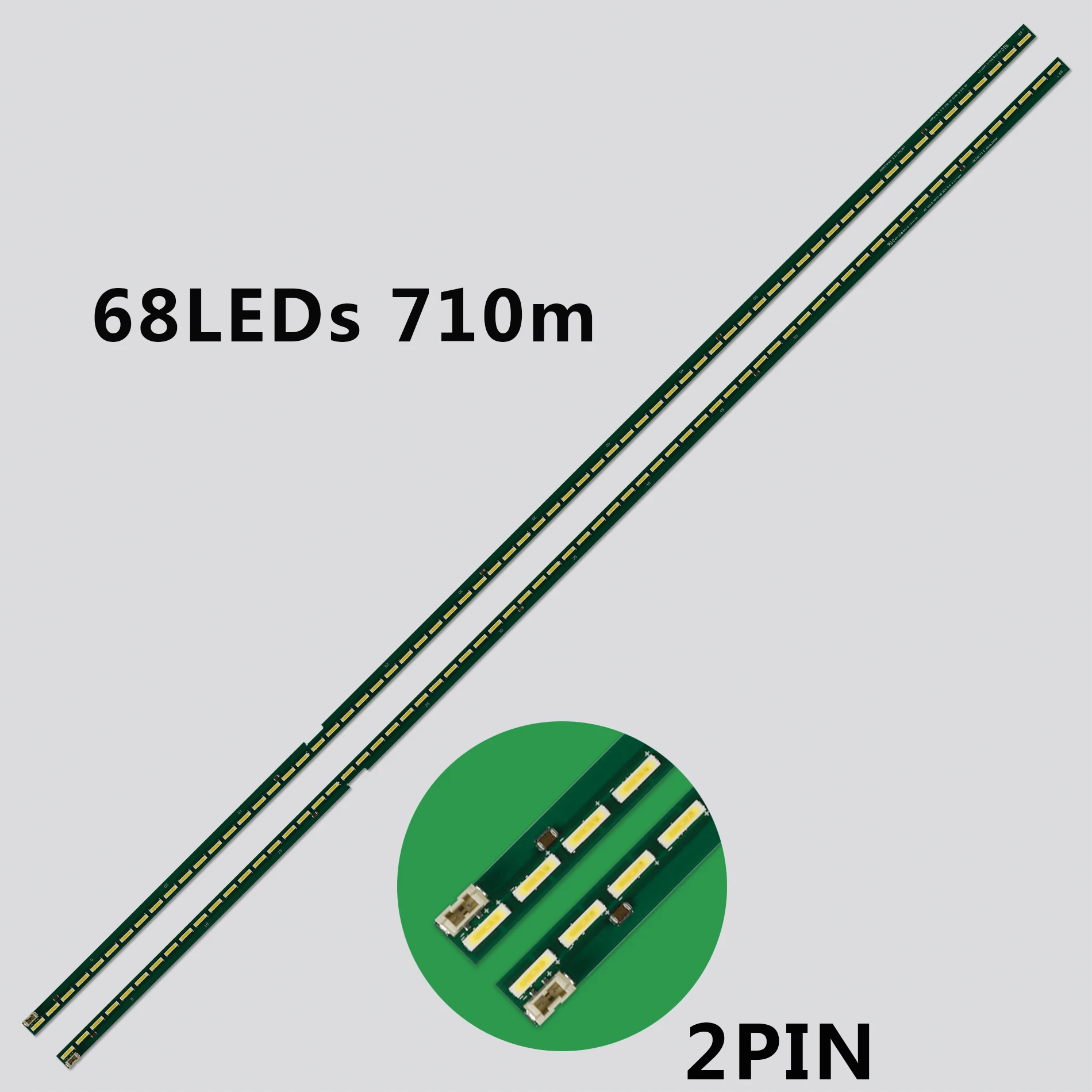 2Pcs LED Backlight Strip 65UH6030 65UF6800 65UH6150 65UF6450 65UH615V 65UH625V 65UH600V 65UH5B-BD 6922L-0143A 6916L-2305A 2306A