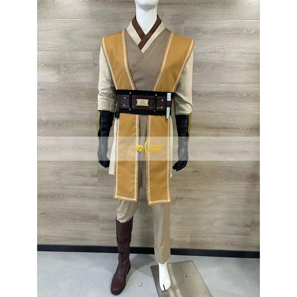 De Acolyte Cosplay Yord Fandar Kostuum Fantasie Film Ruimte Strijd Kostuum Gewaad Volwassen Mannen Yord Fandar Cosplay Outfits