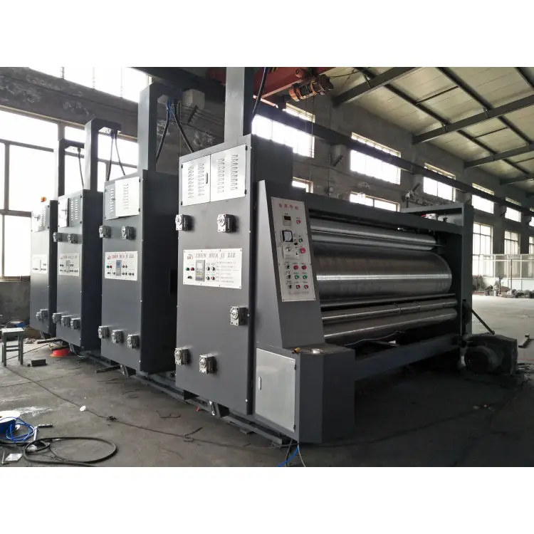 Chain Feeder Corrugated Printing Machine 2 Colour Corrugated Flexo Printing Machine