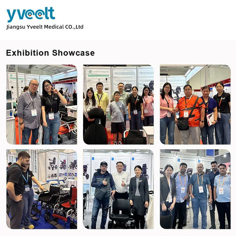 Coofull Wheelchair Electric Handbike Yveelt YVE 12 36V/48V 350W Brushless Motor Front Drive Power Assist Attachment CE Certified view 6