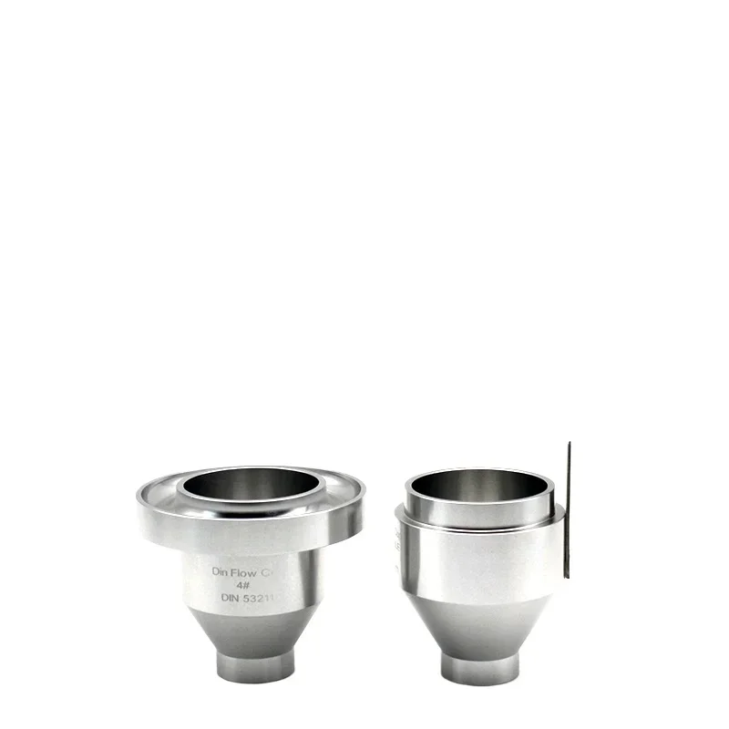 SAIDKOCC PUSHEN Paint Viscosity Cup 4 # Flow Dip Cups viscometer DIN 53211 With handle 2 3 5 6 8mm orifice diameter available