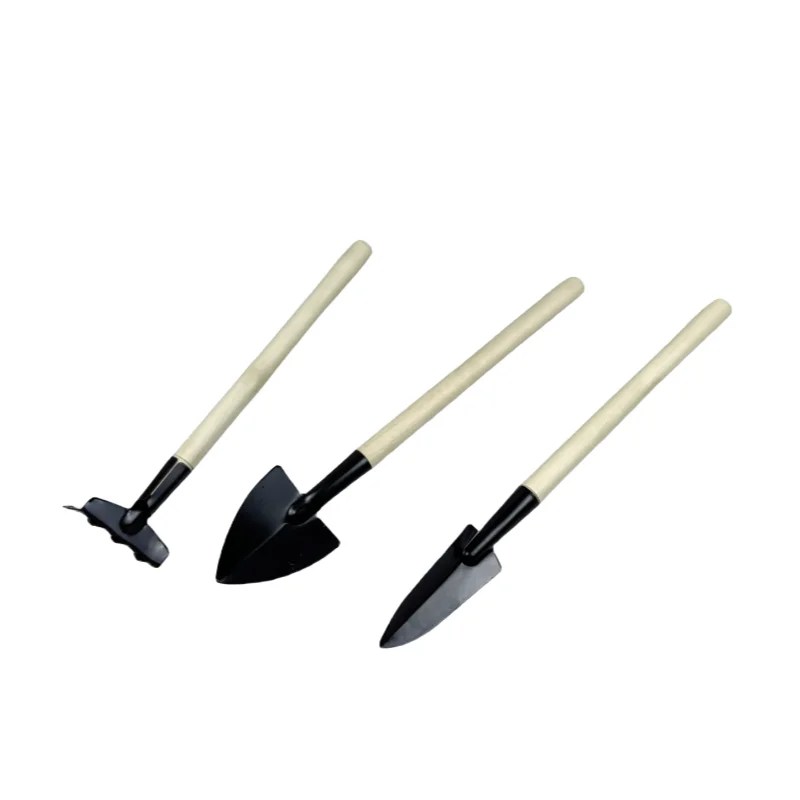 3pcs Gardening Tools Set Mini Plant Flower Shovel Rake Combination Hand Tools