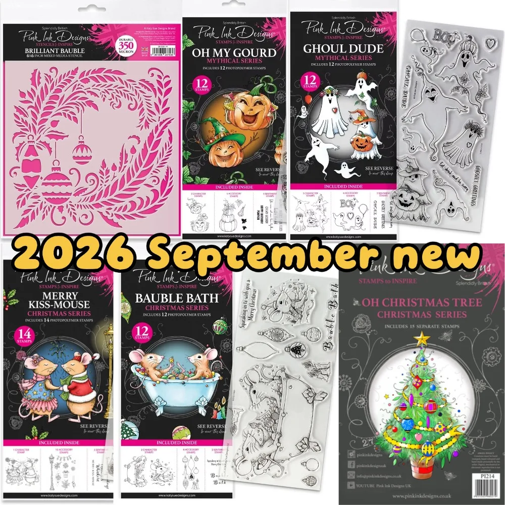 Panda- und Bambus-Stempel und Schablonen für DIY-Scrapbooking, Basteln, Fotoalbum-Vorlage, handgefertigte Dekoration, 2026 neu