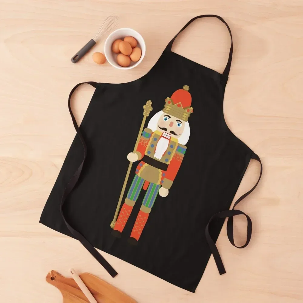 

christmas nutcracker soldier Apron Cute Kitchen with personal logo Kitchen Utensils Apron