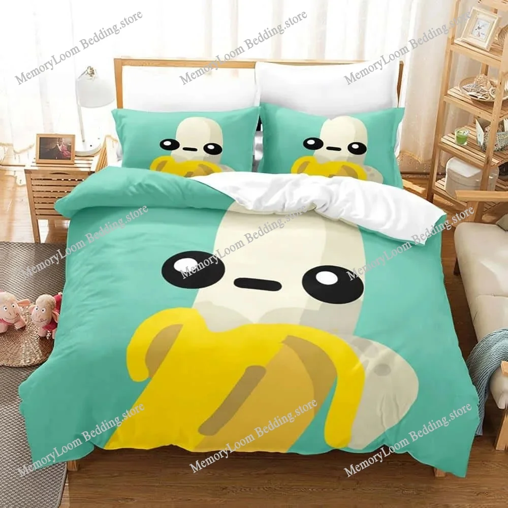 

3D Kawaii Game Boomerang Fu Bedding Set Single Twin Full Queen King Size Bed Set Adult Kid Bedroom Duvet cover Sets Home Textile
