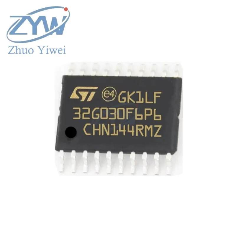 STM32G030F6P6 TSSOP-20 STM32G STM32G030 STM32G030F6P 64MHz 32KB ARM Cortex-M0 + chip 32-bit microcontrolador MCU nuevo original