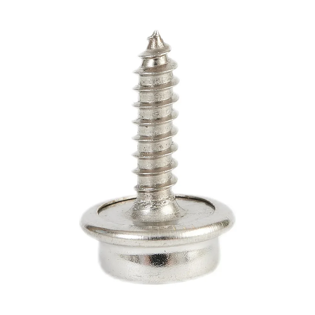 

30pcs Cap Screw Kit Stainless steel For Tent Boat Marine Marine boat covers Awnings Outdoor furniture Silver Practical