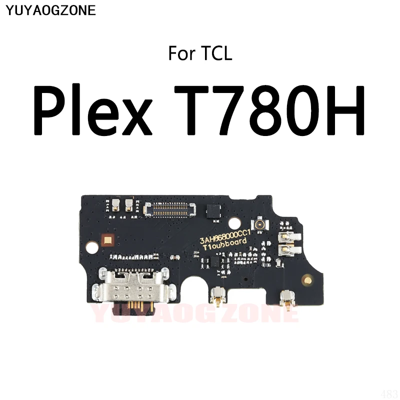 USB Charge Dock Socket Connector Flex Cable For TCL Plex T780H Revvl 5G T790W 4 Plus 5062 5007Z 30SE 6165H 30XE Charging Board