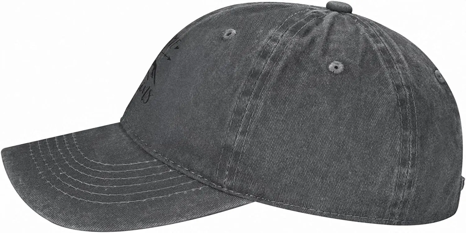 Cappelli per uomo berretto da Baseball regolabile cappello da papà Vintage cappello in Denim a basso profilo per escursioni estive corsa protezione solare Casual