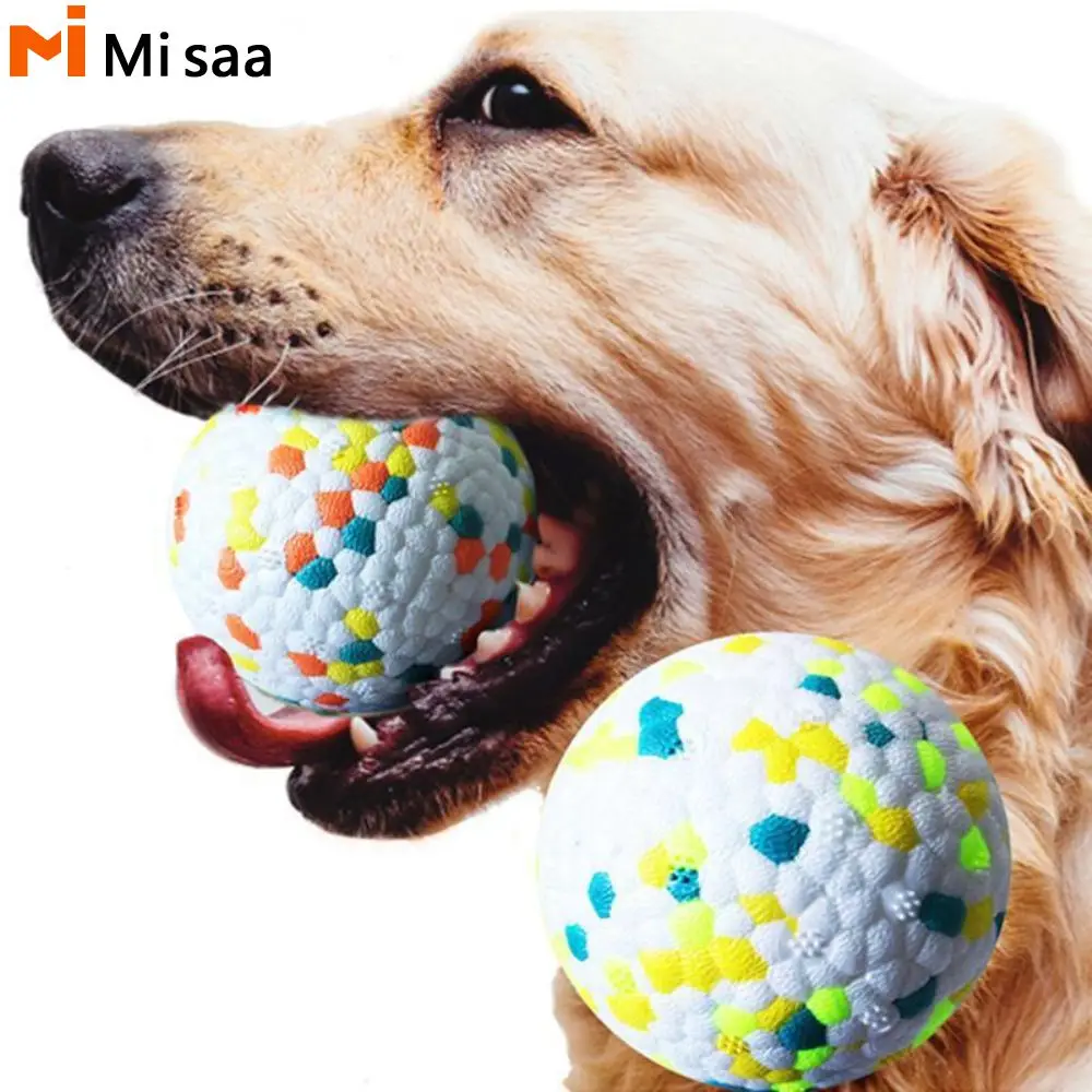 Dog Toy Ball Bouncy High Elastic Bite High Quality Pet Accessories Dog Chew Toy High Resilience Durable Pet Toy Dog Chew Toys