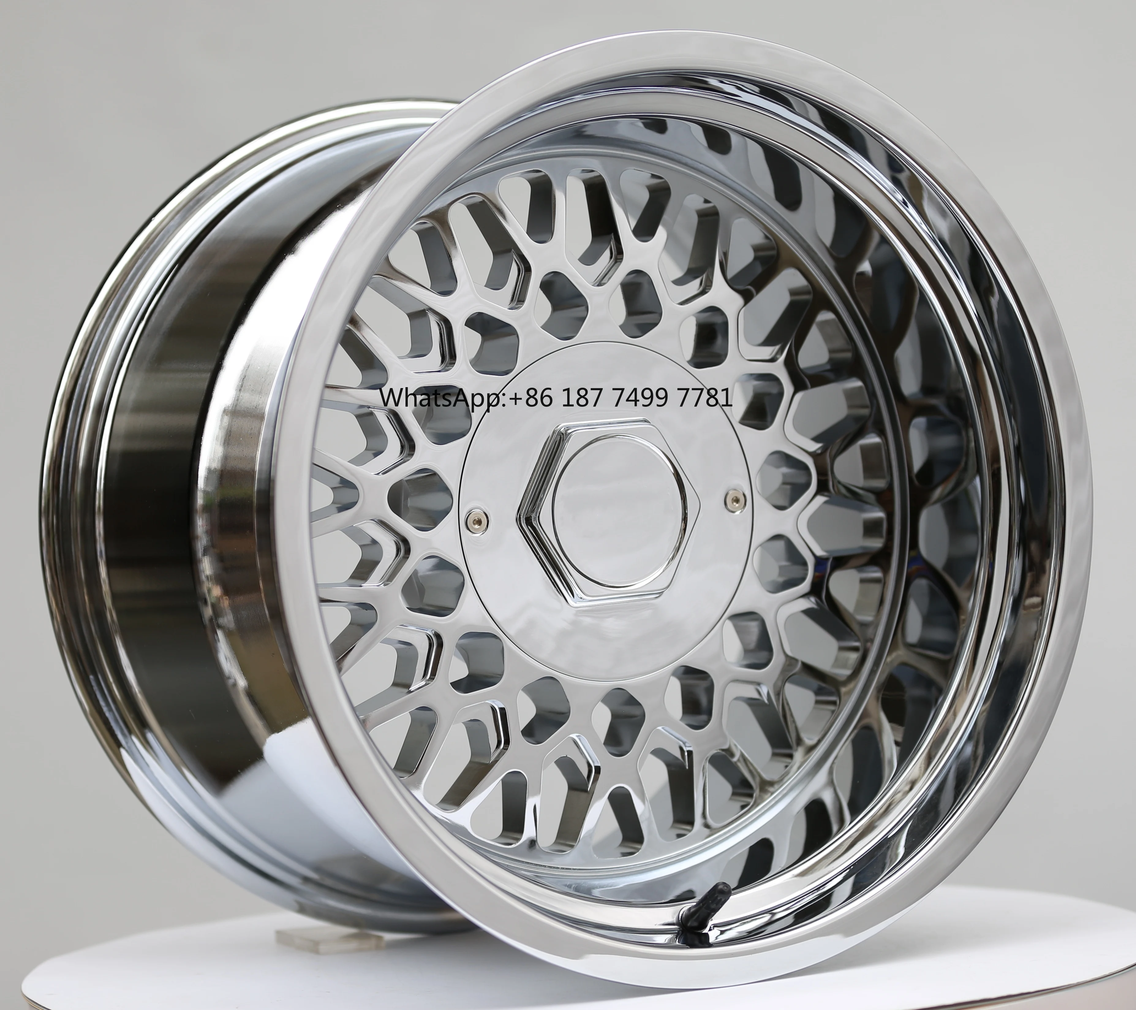 

17*11J ET-44 Chrome Aluminum Alloy Wheel Hub for Pickup & SUV Upgrade