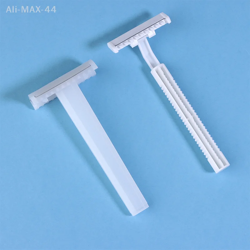 

10Pcs Medical Disposable Razors Sharp Stainless Blade Sanitary Shaver for Women And Men Single Or Double Layer Hair Removal Tool