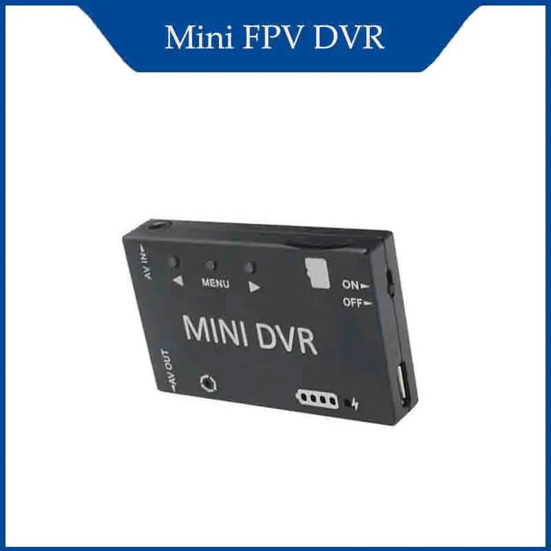 

Mini FPV DVR Module NTSC/PAL Switchable Built-in Battery Video Audio FPV Recorder for Models Racing FPV Drone RC Acessorios