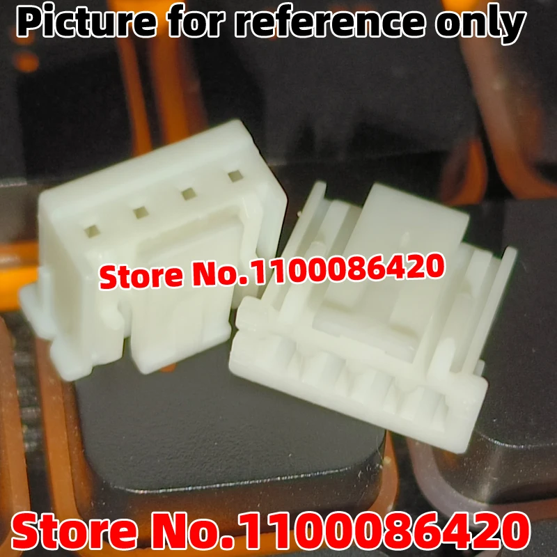 200/100/50PCS XAP-04V-1 Rubber housing 4P 2.5MM Spacing Connector