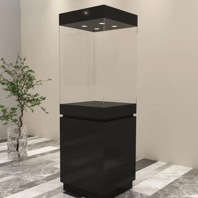 

Custom Museum Display Cabinet Porcelain, Wooden Display Cabinet Jewelry, Glass Counter Product Exhibitio