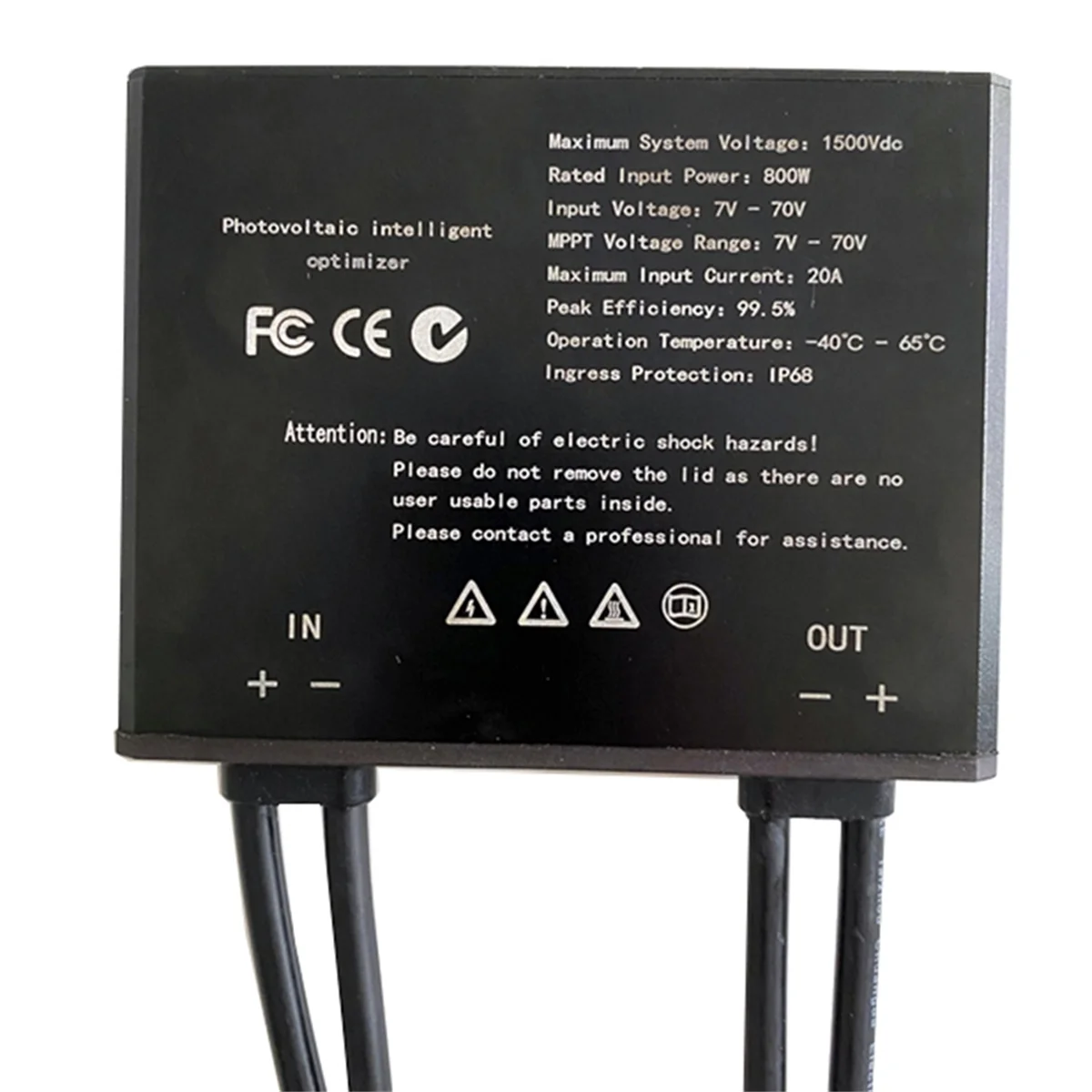 ABXHA 800W MPPT Power Optimizer Solar PV Optimization Efficiency Boosting Module to Solve the Power Drop Caused By Occlusion