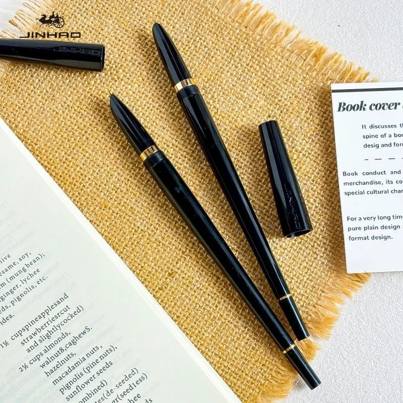 JINHAO 1001 Slender Long-barrel Fountain Pen Hand-drawing for Students and Children Writing Stationery School Office Supplies