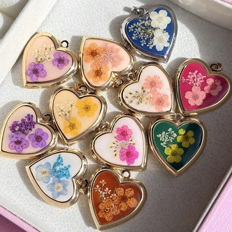 Retro Romantyczny Naszyjnik z  – Heart Locket Necklace Photo recenzja i cena