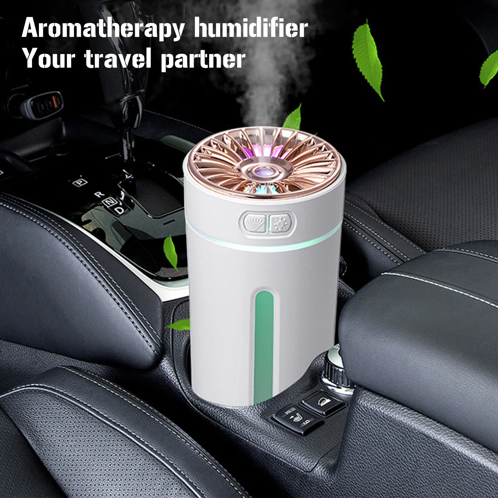 Wireless Car Air Humidifier Timing Auto-off USB Diffuser 300ml Portable Car Humidification Mist Maker Equipment for Bedroom Auto