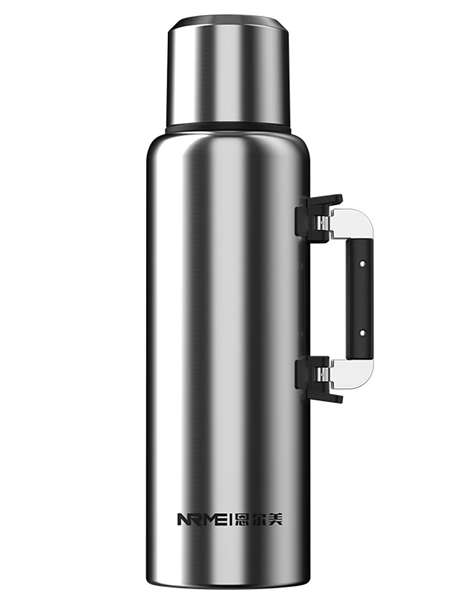 Large Capaci Stainl Steel Insulated Water Bottle 72-Hour Thermal Travel Mug Outdoor Cam Flask Tea Separator Double Lid