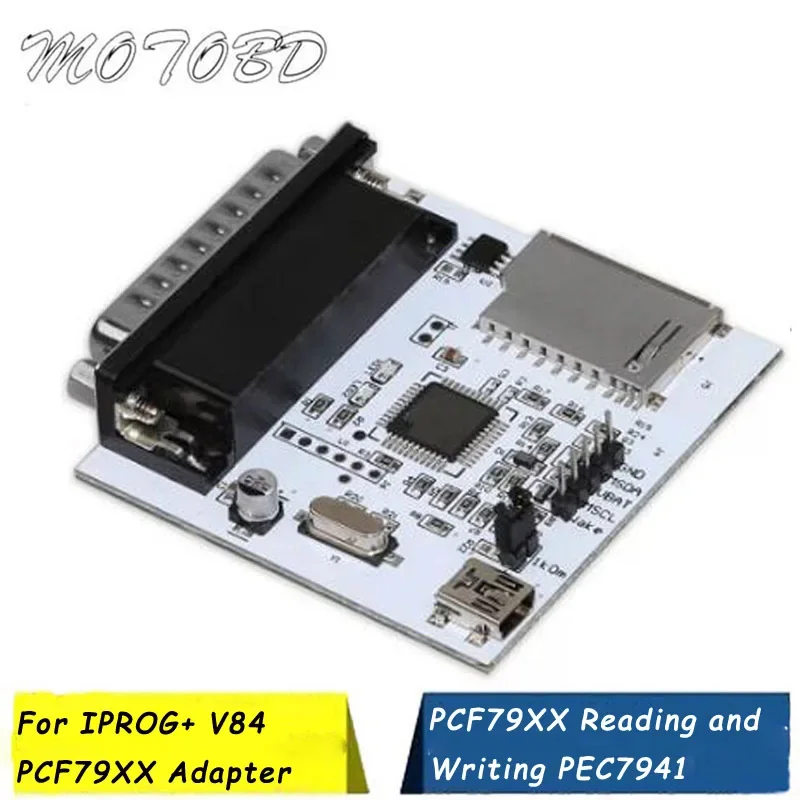 For IPROG+ V84 PCF79XX Adapter IPROG Pro Programmer Diagnostic Protocol PCF79XX Reading and Writing PEC7941/52/53/61