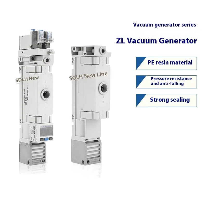 Multi-Stage Industrial Vacuum Generator Large Flow Large Suction High VacuumZL112A-DNL/DPL/DAL/DBL