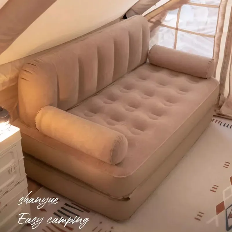 Unique Modern Bed Outdoor Luxury Air Design Comfortable Children Soft Tatami Inflatable Seat Portable Muebles Trendy Furniture