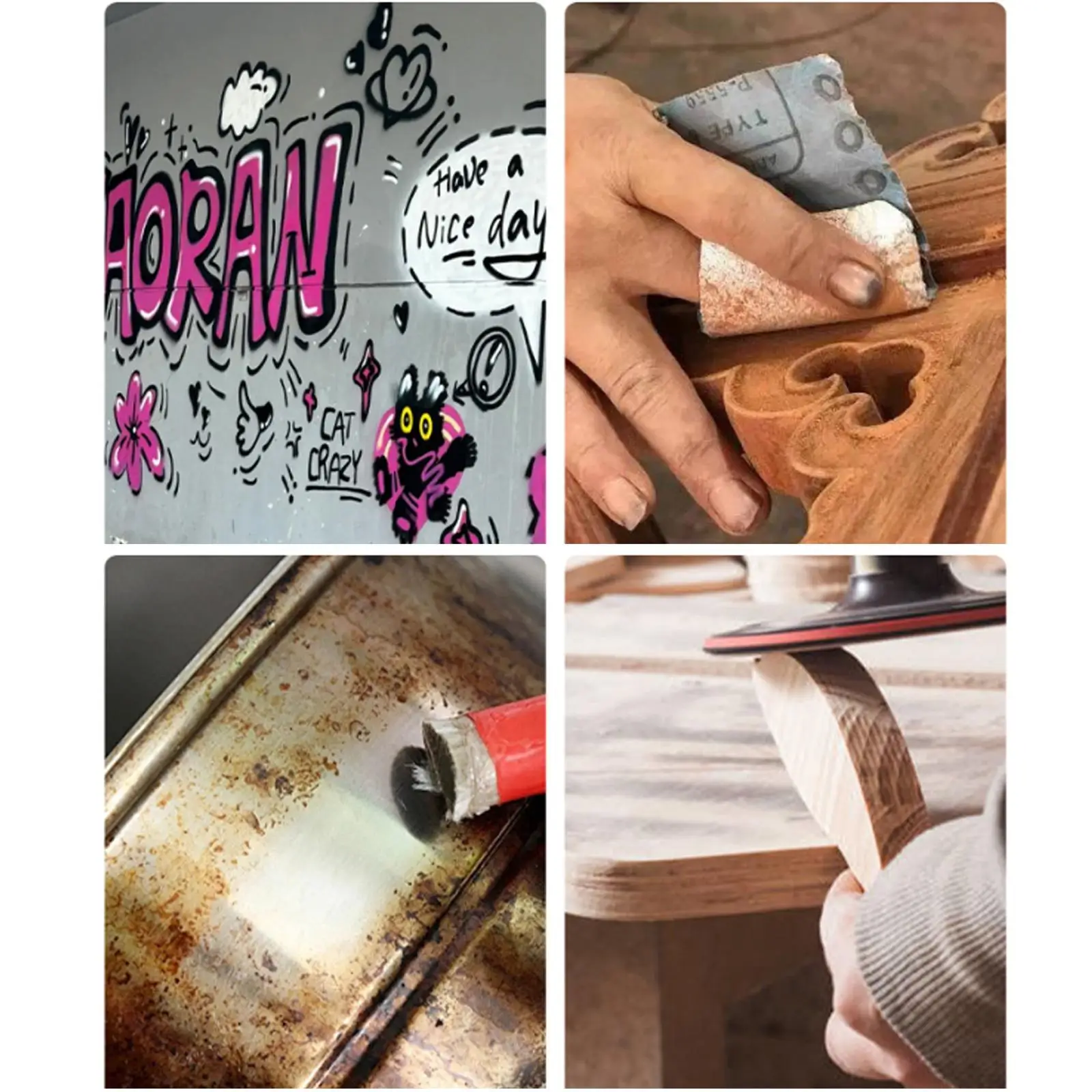 

Polished Rod Sandpaper Clip Metal Manual Sandpaper Holder Portable Durable Polishing Tool for Jewelry Craft and Rust Removal