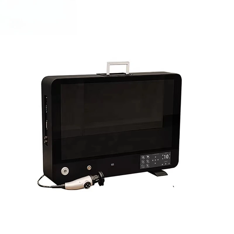 4K medical endoscopic  system with integrated LED and touchscreen for use in veterinary otolaryngology, urology, and gynec