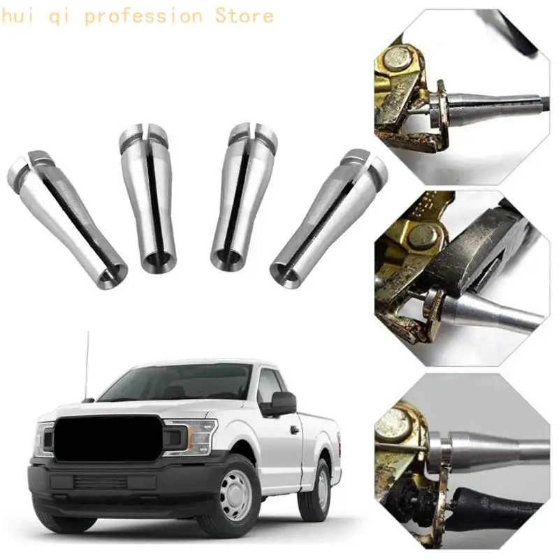 Reparatursatz für Türkabelenden für F150 F250 F350 und E150 E250 E350, 4-teilige Aluminium-Hintertürbeschläge für 1992–2009 und – Detail 10