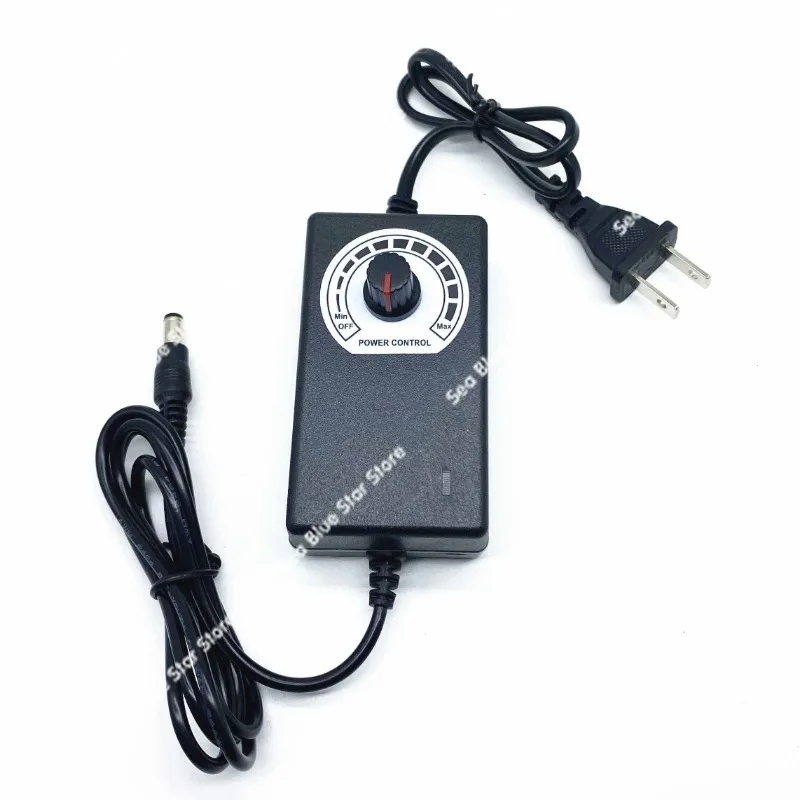 Adjustable power adapter 3-12V 3-24V temperature regulation dimming LED 9-24V fan water pump blower governor