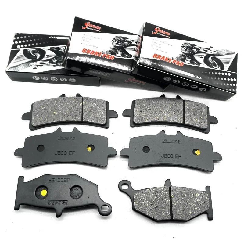 For SUZUKI GSX1300R Hayabusa 2013 2014 2015 2016 2017 2018 2019 GSX 1300 R 2022-2024 Motorcycle Front Rear Brake Disc Pads Kit