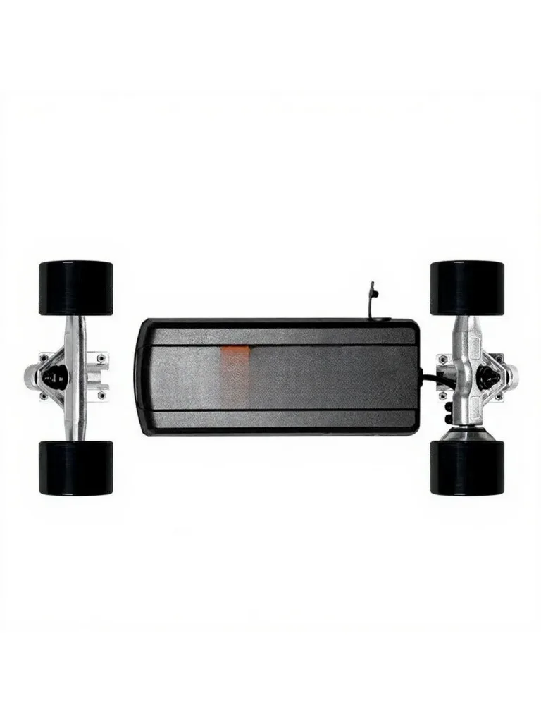 Elektrische skateboardkit met vier wielen, controller, enkelvoudige en dubbele aandrijving, elektrische afstandsbediening, complete set accessoires - afbeelding 2