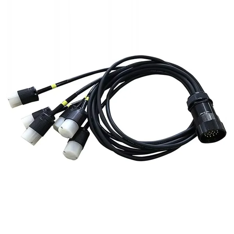 Fan Out Cable With 19pin Socapex Male/female Head To 6 Units Edison 15A/20A Male/female Connectors Power Cable