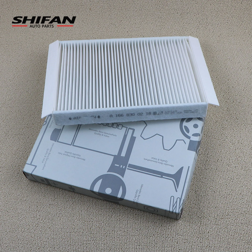 A1668300218 Cabin Air Filter For Mercedes-Benz W205 C180 C200 C220 C250 C300 X166 GL350 GL400 GL500 GL63 W166 ML250 1668300218