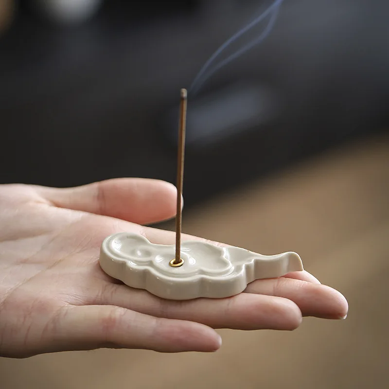Creative Cloud Incense Burner, Incense Holder, Tea Pet, Tea Table Decor