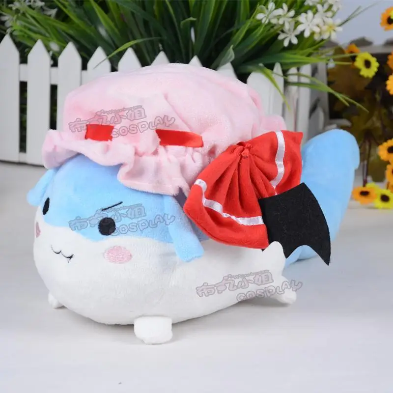 Anime Touhou Project Remilia Scarlet Plushies Hug Pillow Ornament Sofa Cushion Plush Pillow Mascot Cosplay Birthday gift
