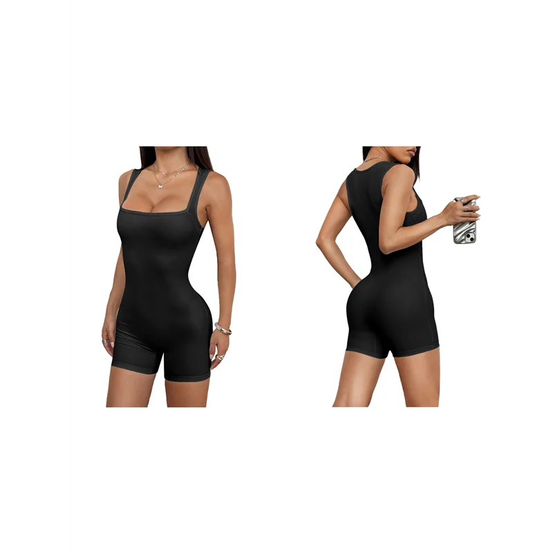 

ASDS-женские комбинезоны, короткие боди, комбинезоны для тренировок, летние наряды для тренажерного зала, йоги, пляжа 2025