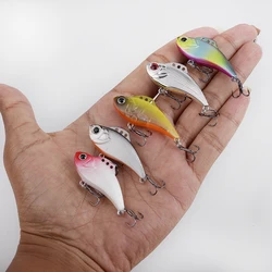 1PCS 4Cm 4G Winter Crankbait Wobbler Sinking Fishing Crankbaits Vib Hard Lure Mini Actions Wobblers Fishing Tackle