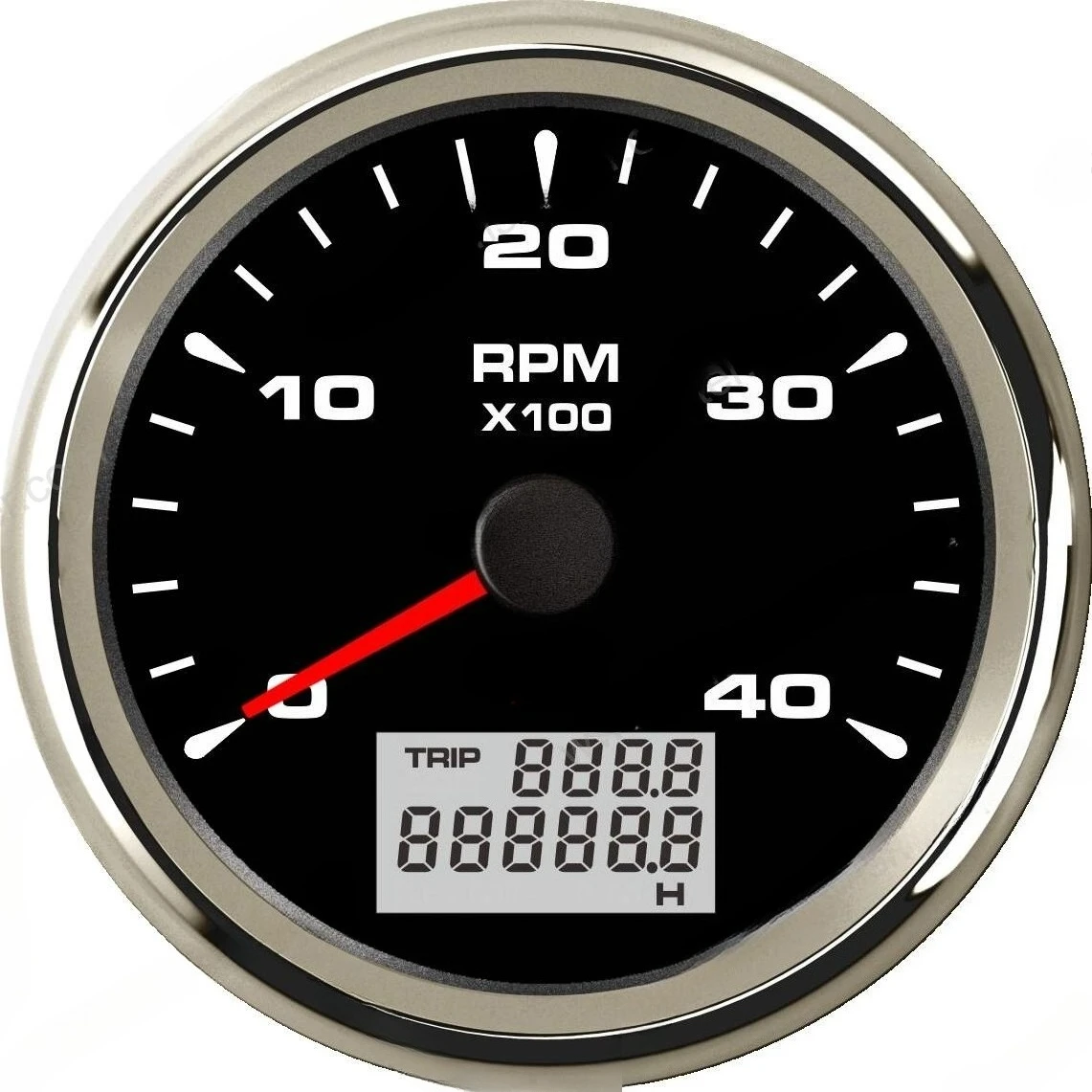 ECH series waterproof thread installation multi-color backlight car modification car speedboat yacht cruise pointer tachometer