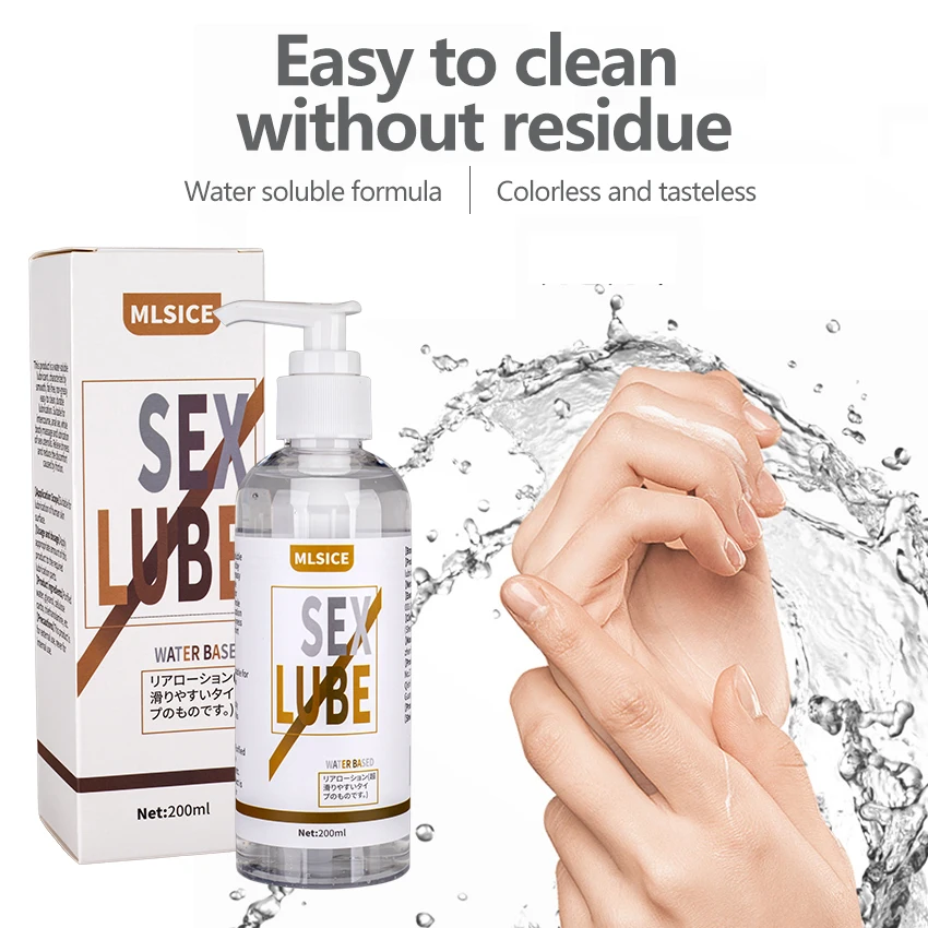 Lubricación Anal, lubricante de especias a base de agua para mujeres, Gel lubricante vaginal para hombre, masturbación Gay, Juguetes sexuales