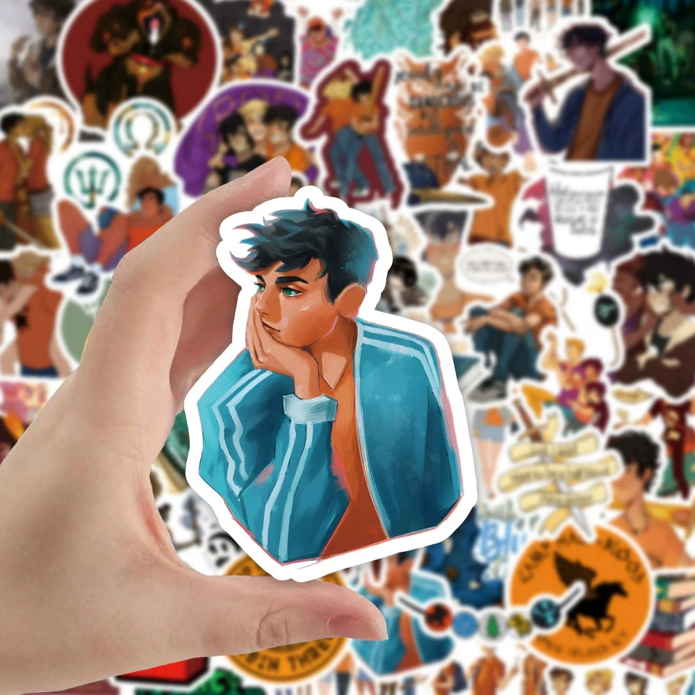 

10/30/60pcs Movie Percy Jackson Stickers Anime Graffiti Decals for Notebook Stationery Suitcase Cool Cartoon Sticker Classic Toy