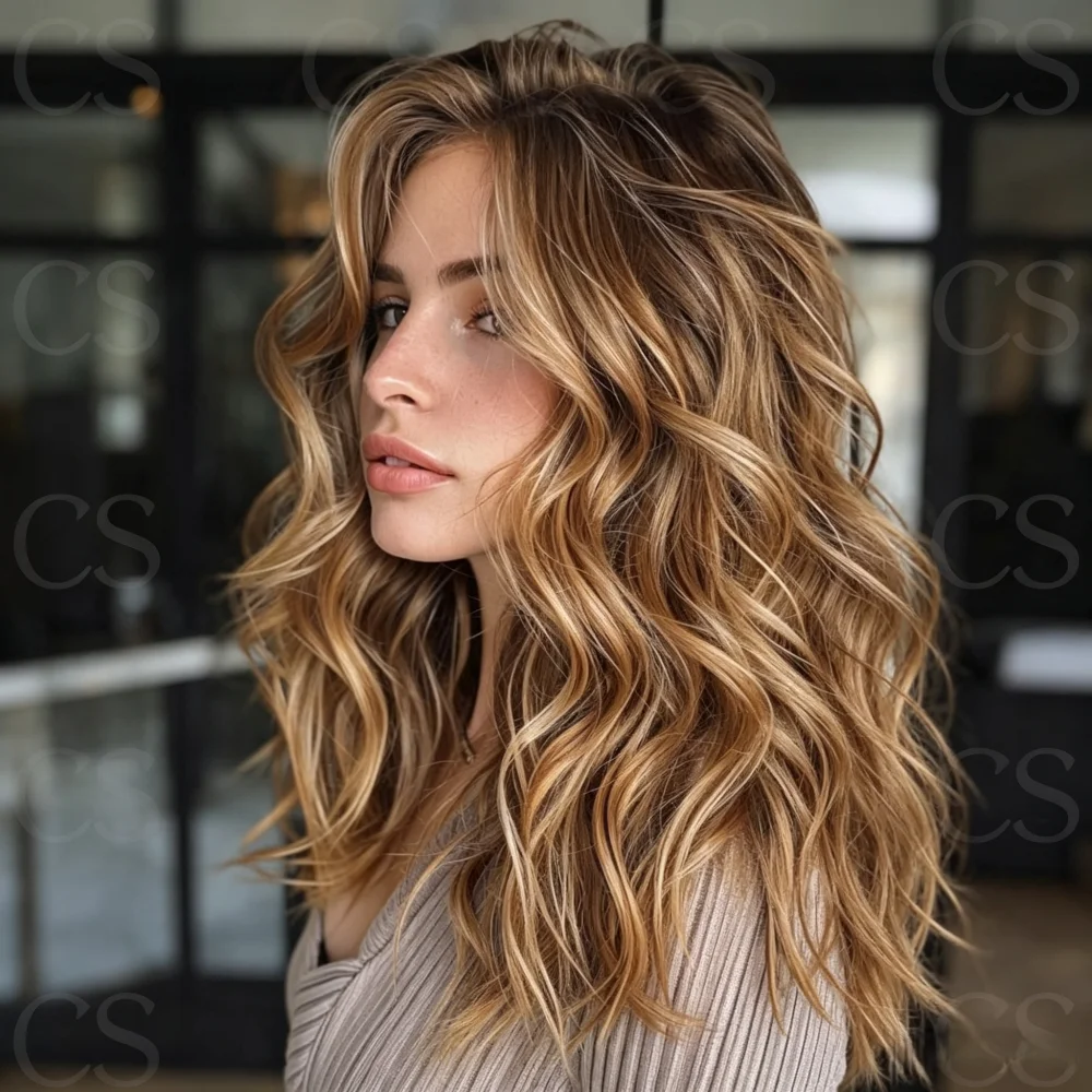 

Long Body 5x5 Silk Base Jewish Human Hair Wig Wave Brown Baby Hair HD Lace European Preplucked Glueless Wig