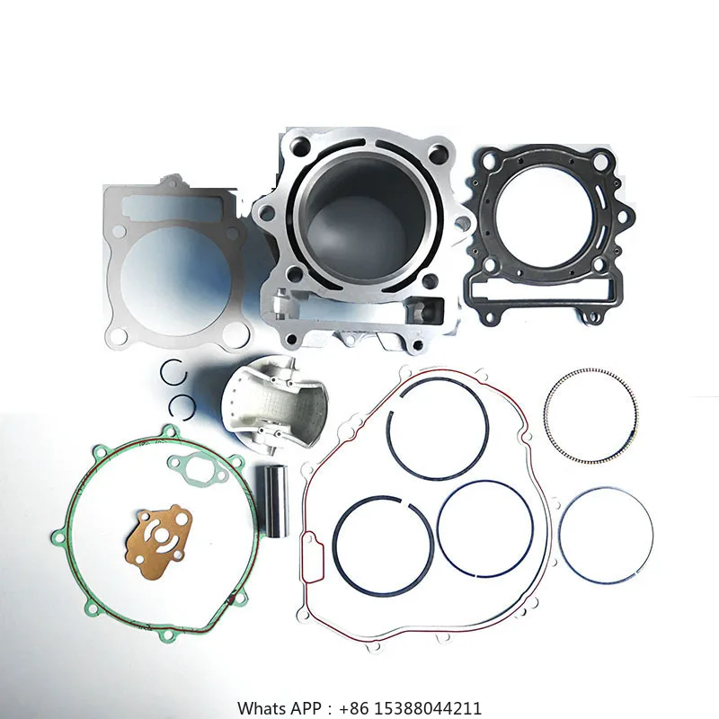 Cylinder With Piston Ring Pin And ga sket Set KITS For HISUN 400CC HS400 UTV